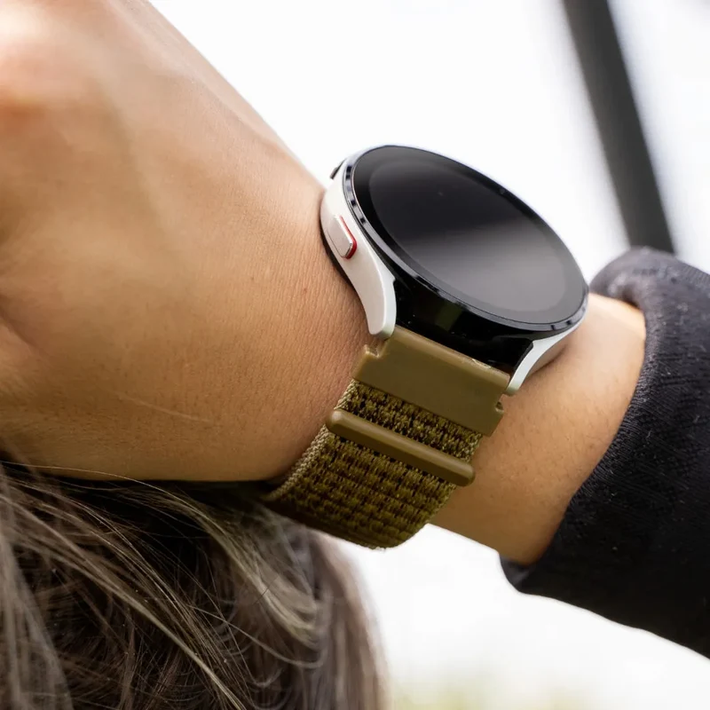 OnePlus Watch 4 - 47mm Nylonarmband (Olivgrün)