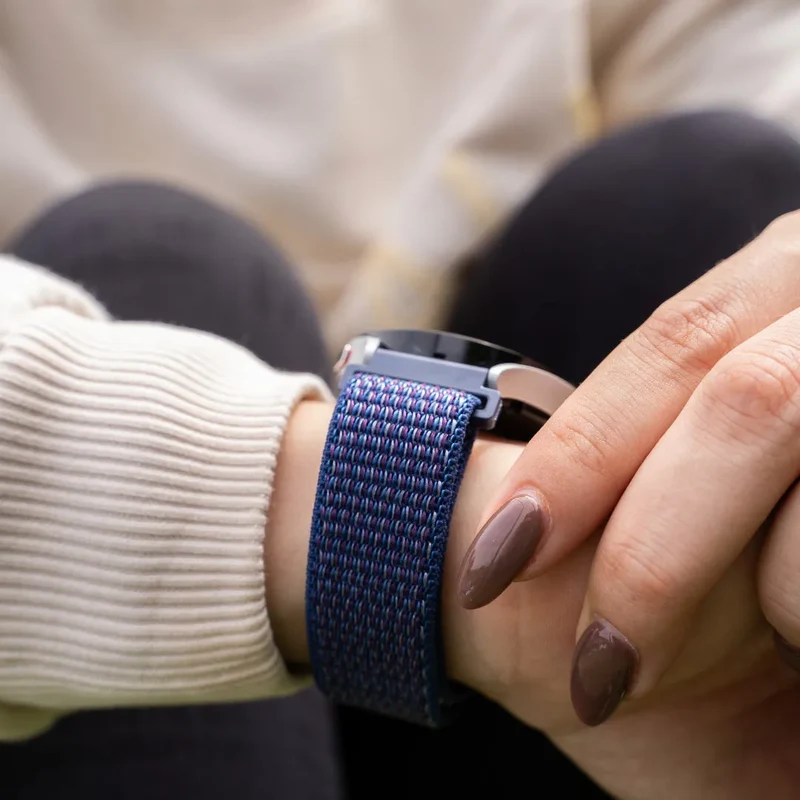 OnePlus Watch 4 - 47mm Nylonarmband (Indigo Blau)