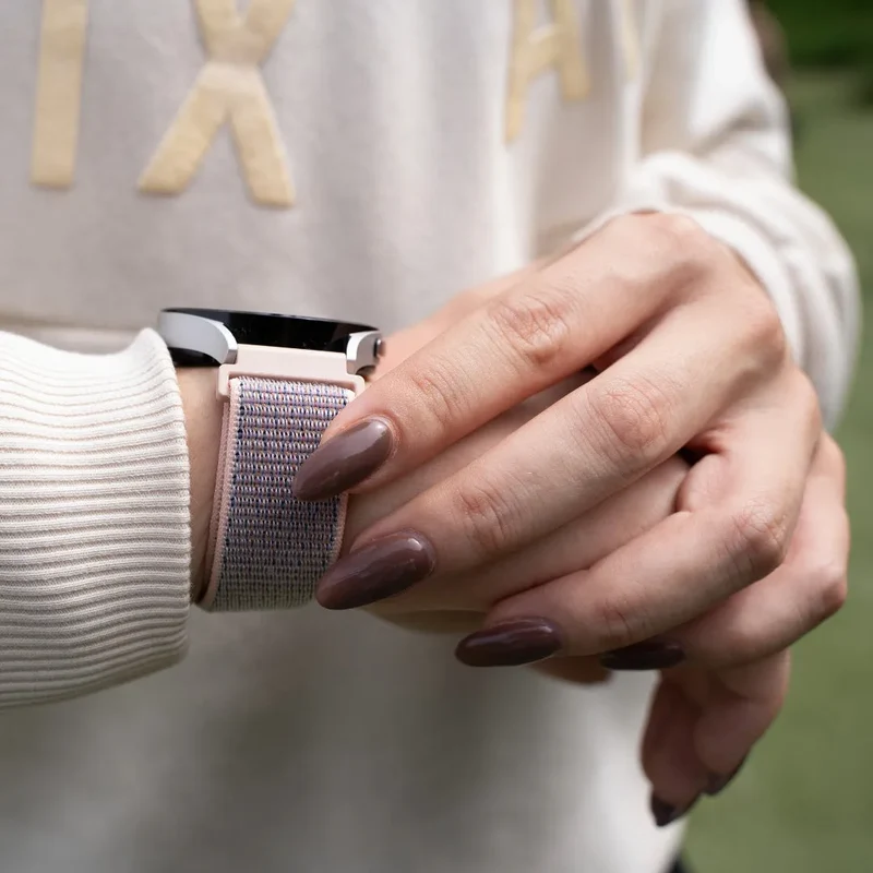OnePlus Watch 4 - 47mm Nylonarmband (Rosa Sand)