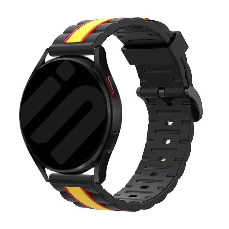 OnePlus Watch 4 - 47mm Special Edition Armband (Schwarz/Gelb)
