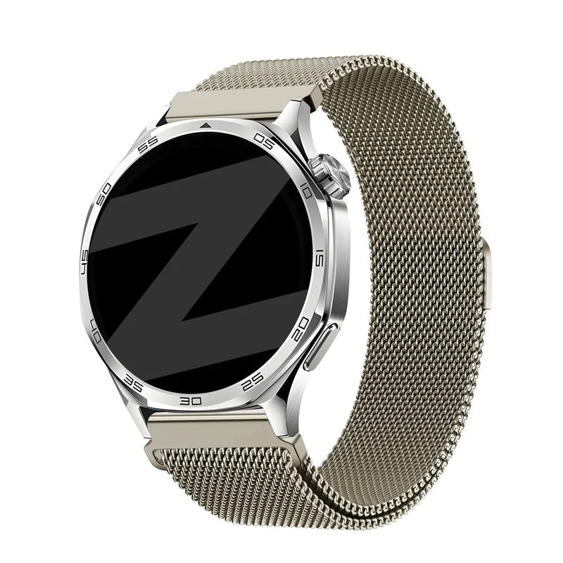 Bandz OnePlus Watch 4 - 47mm Milanese Armband 'Easy Fit' (Titan)