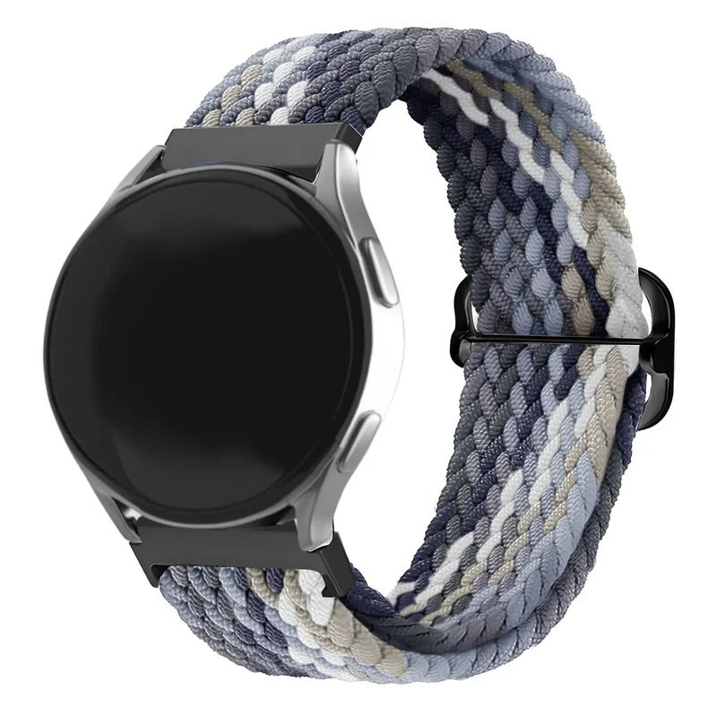 OnePlus Watch 4 - 47mm Verstellbar-Geflochtenes Armband (Mandala Schwarz)