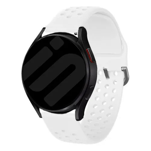 OnePlus Watch 4 - 47mm Atmungsaktives Silikonarmband (Weiß)