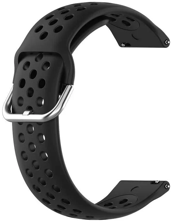 OnePlus Watch 4 - 47mm Atmungsaktives Silikonarmband (Schwarz)