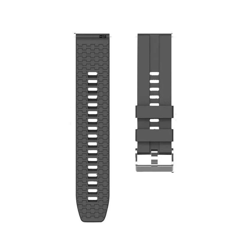 OnePlus Watch 4 - 47mm Silikonarmband Extreme (Dunkelgrau)