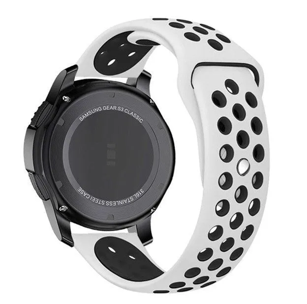 OnePlus Watch 4 - 47mm Sportarmband (Weiß/Schwarz)