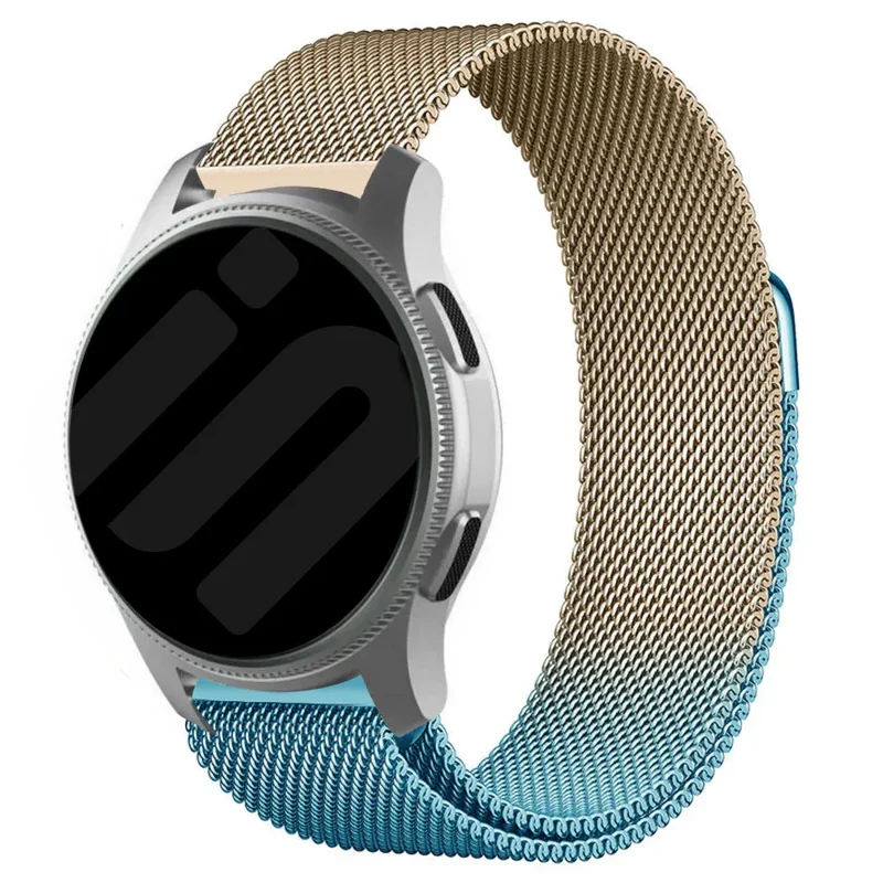 OnePlus Watch 4 - 47mm Milanese Armband (Blau/Gold)