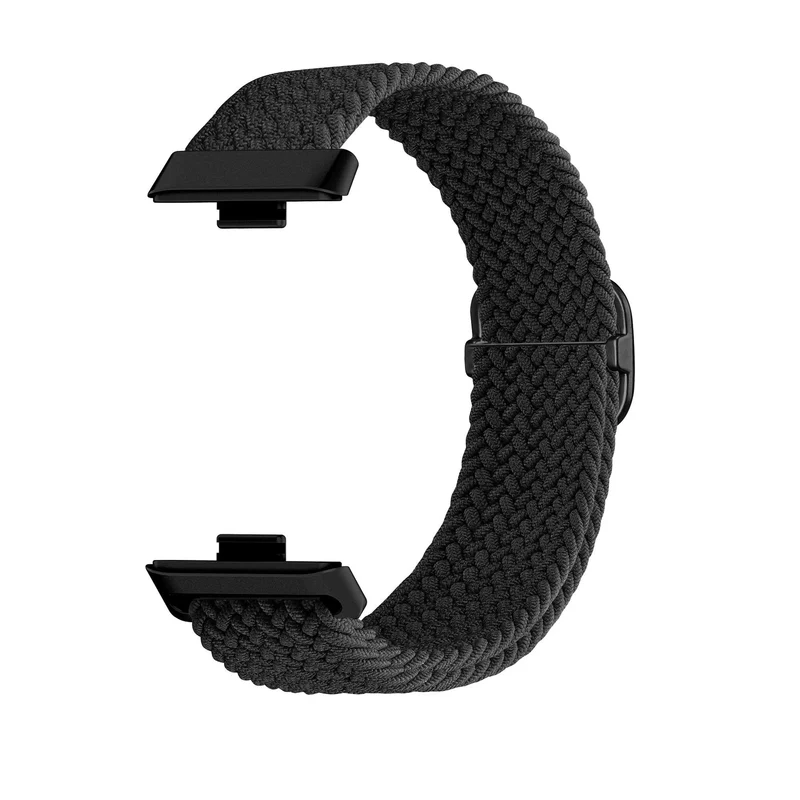 Huawei Watch Fit 5 Pro Verstellbar-Geflochtenes Armband (Schwarz)