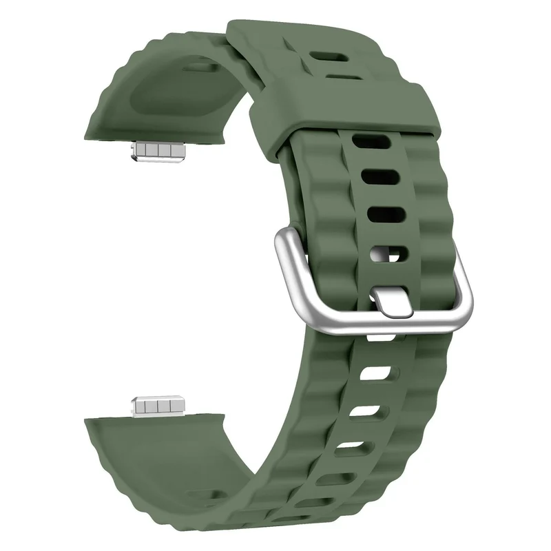 Huawei Watch Fit 5 Pro Silikonarmband 'Classic' (Dunkelgrün)