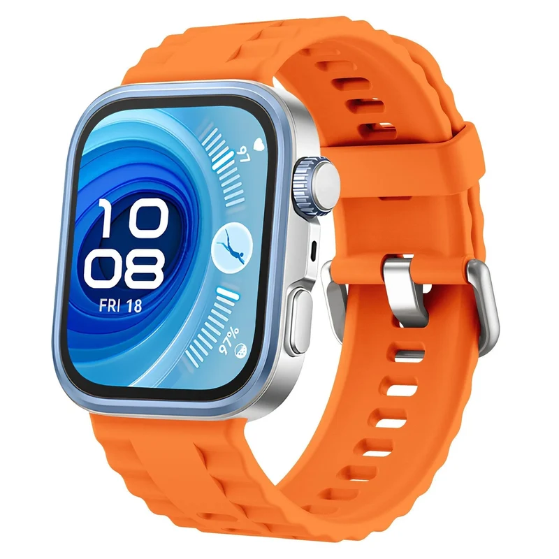 Huawei Watch Fit 5 Silikonarmband 'Classic' (Orange)