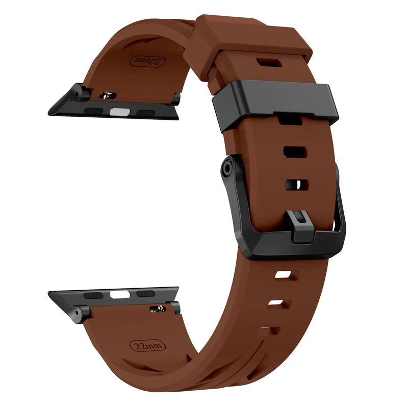Apple Watch Race Silikonarmband (Braun)
