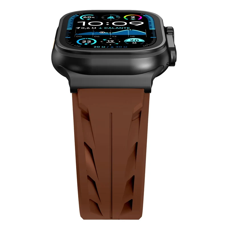 Apple Watch Race Silikonarmband (Braun)