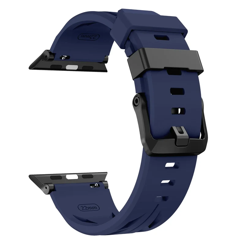 Apple Watch Race Silikonarmband (Dunkelblau)
