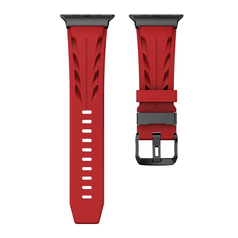 Apple Watch Race Silikonarmband (Rot)