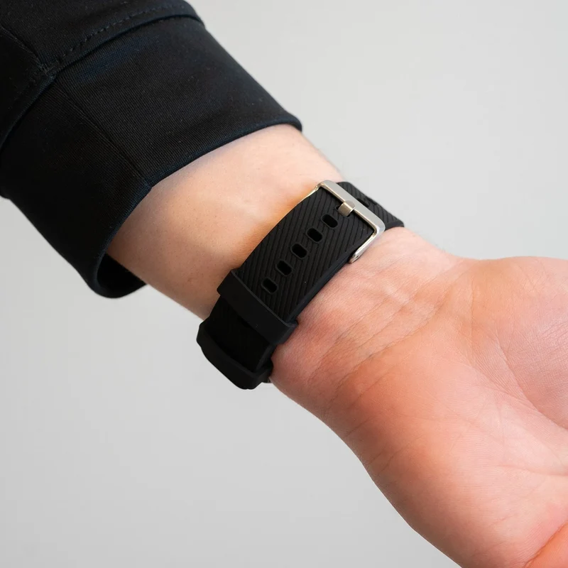 Bandz OnePlus Watch 4 - 47mm Silikonarmband 'Deluxe' (Schwarz)