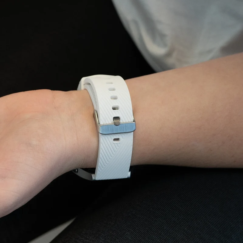 Bandz OnePlus Watch 4 - 47mm Silikonarmband 'Deluxe' (Weiß)