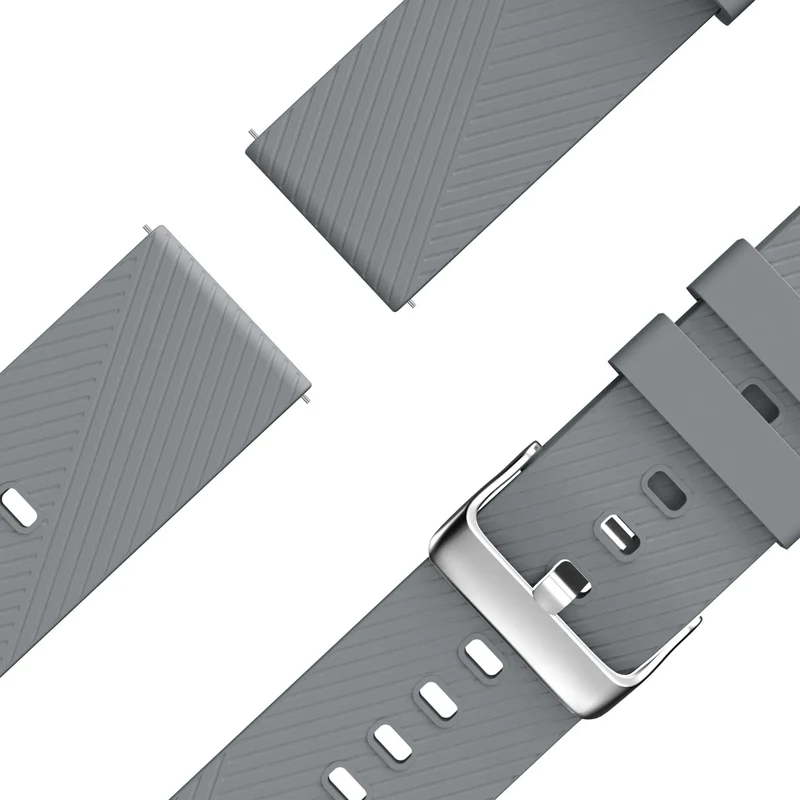 Bandz OnePlus Watch 4 - 47mm Silikonarmband 'Deluxe' (Grau)