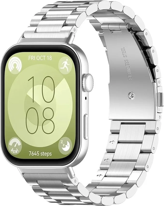 Huawei Watch Fit 5 Stahlarmband (Silber)