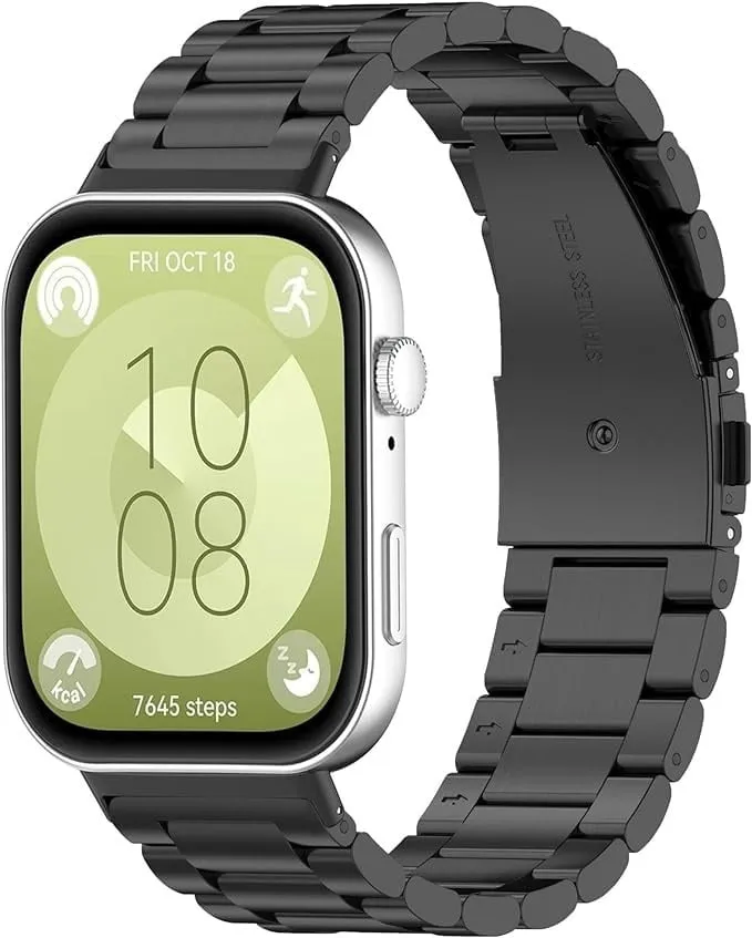 Huawei Watch Fit 5 Stahlarmband (Schwarz)