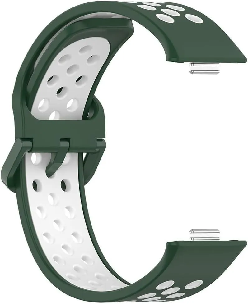 Huawei Watch Fit 5 Sportarmband (Grün/Weiß)