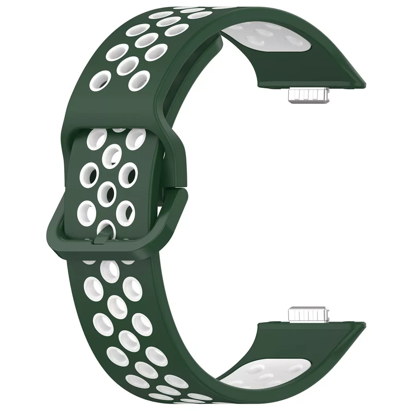 Huawei Watch Fit 5 Sportarmband (Grün/Weiß)