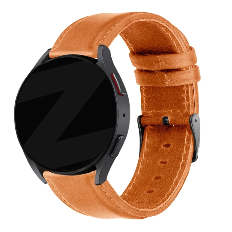 Bandz OnePlus Watch 4 - 47mm Lederarmband 'Classic' (Braun)