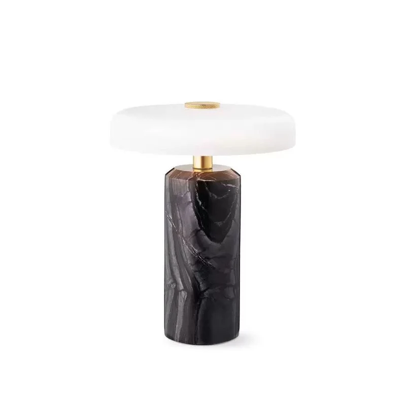 Tischleuchte 5809 mit Marmorsockel und LED