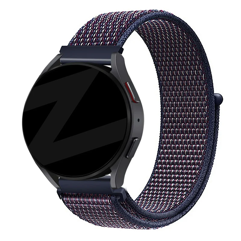 Bandz OnePlus Watch 4 - 47mm Nylon Loop Armband (Indigo Blau)
