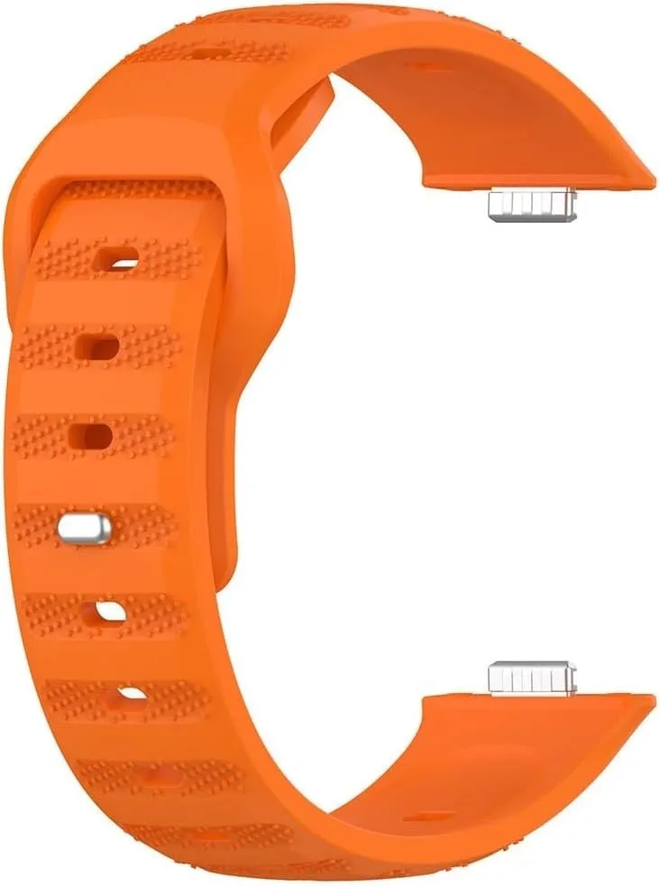 Huawei Watch Fit 5 Pro Outdoor Silikonarmband (Orange)