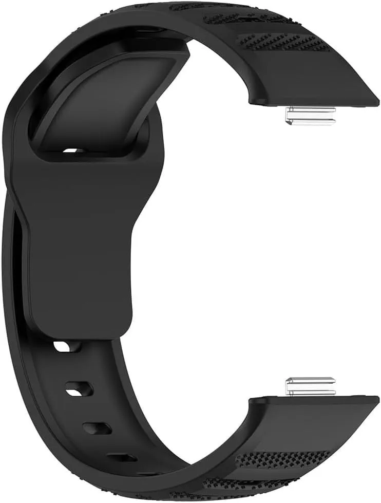 Huawei Watch Fit 5 Pro Outdoor Silikonarmband (Schwarz)