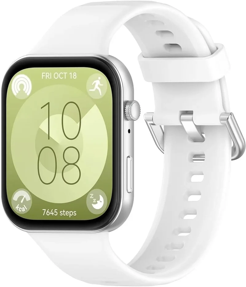Huawei Watch Fit 5 Silikonarmband (Weiß)