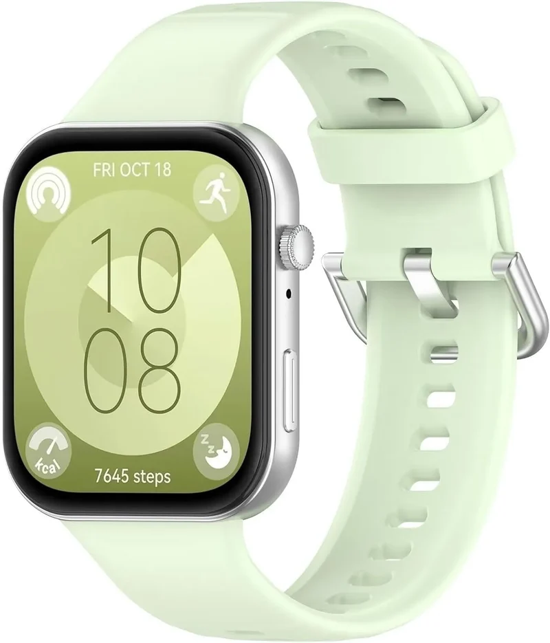 Huawei Watch Fit 5 Silikonarmband (Hellgrün)