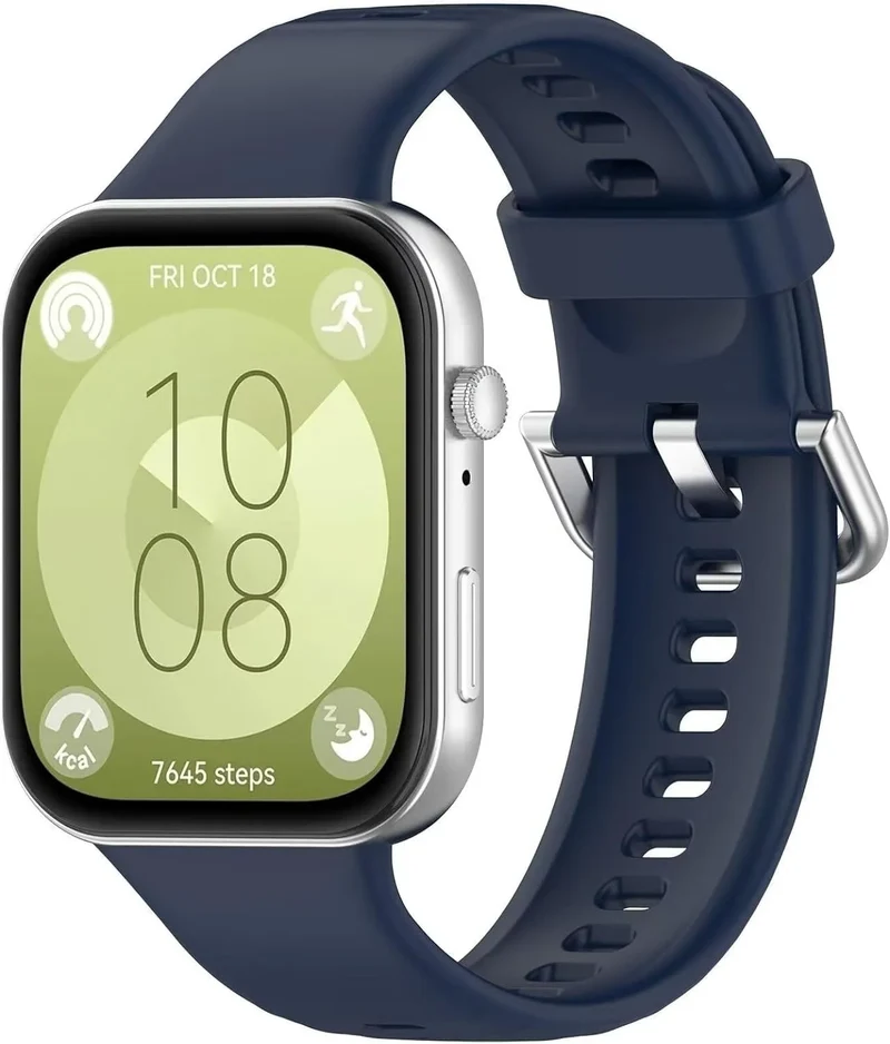 Huawei Watch Fit 5 Pro Silikonarmband (Dunkelblau)