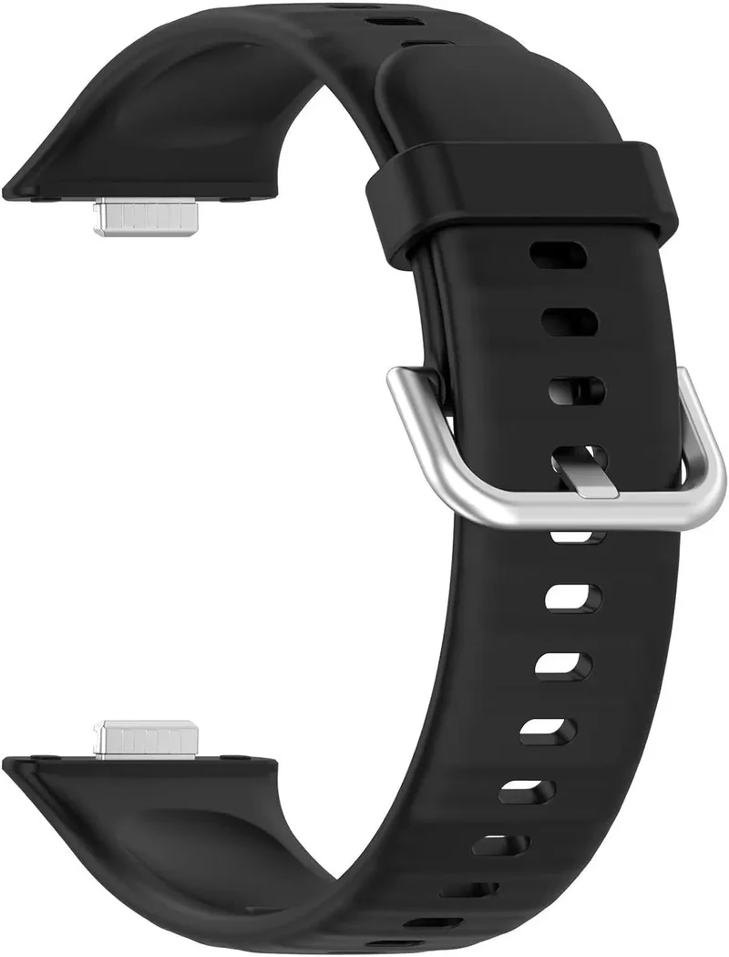 Huawei Watch Fit 5 Pro Silikonarmband (Schwarz)