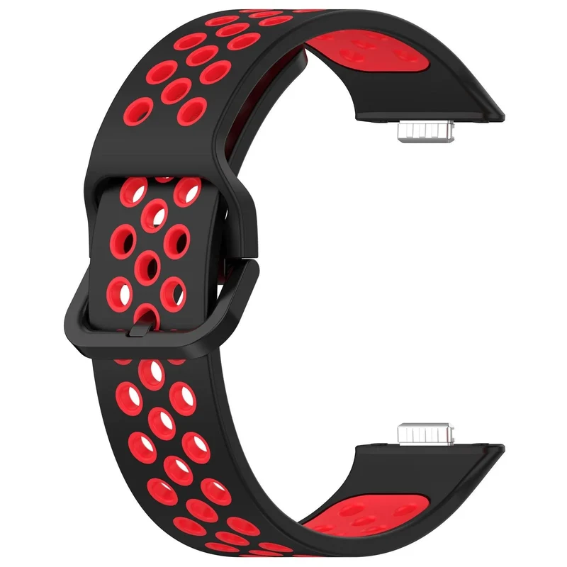 Huawei Watch Fit 5 Pro Sportarmband (Schwarz/Rot)