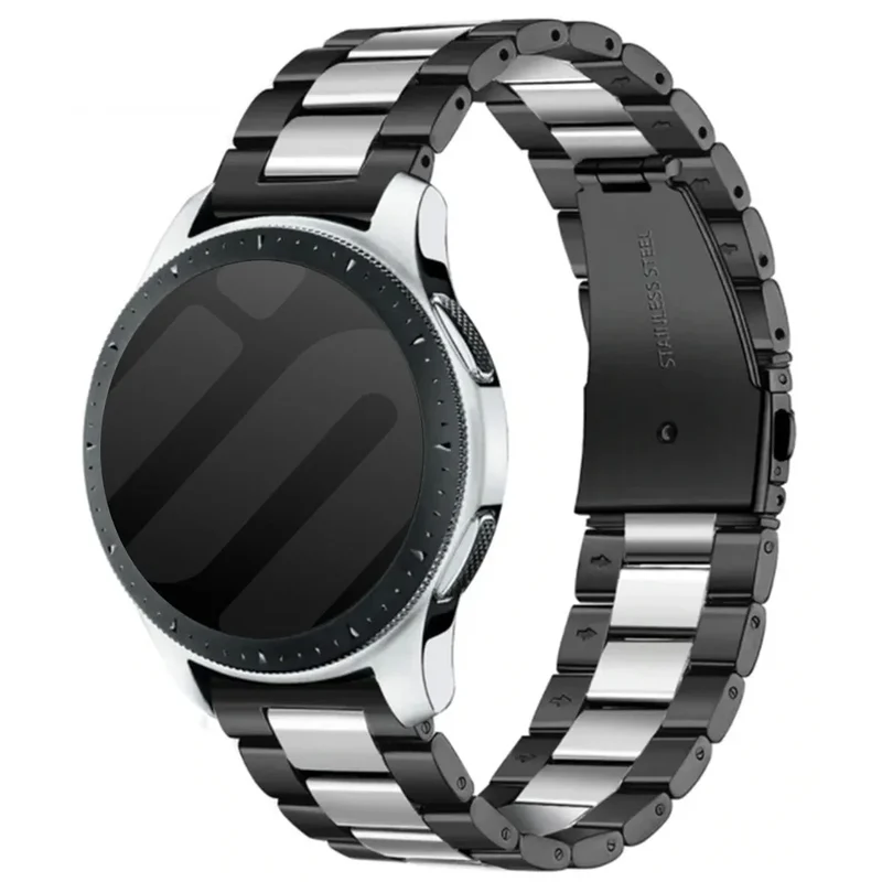 OnePlus Watch 4 - 47mm Stahlarmband (Schwarz/Silber)