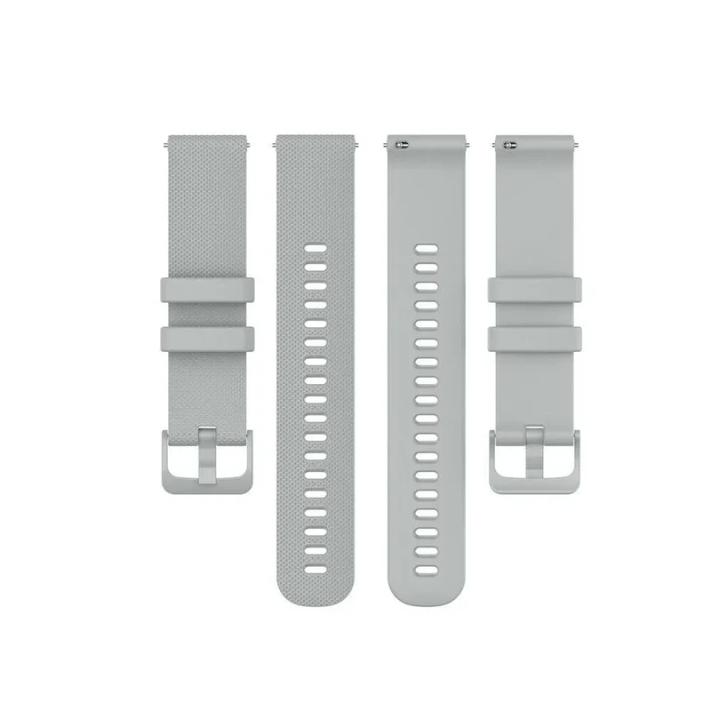 OnePlus Watch 4 - 47mm Premium Silikonarmband (Grau)