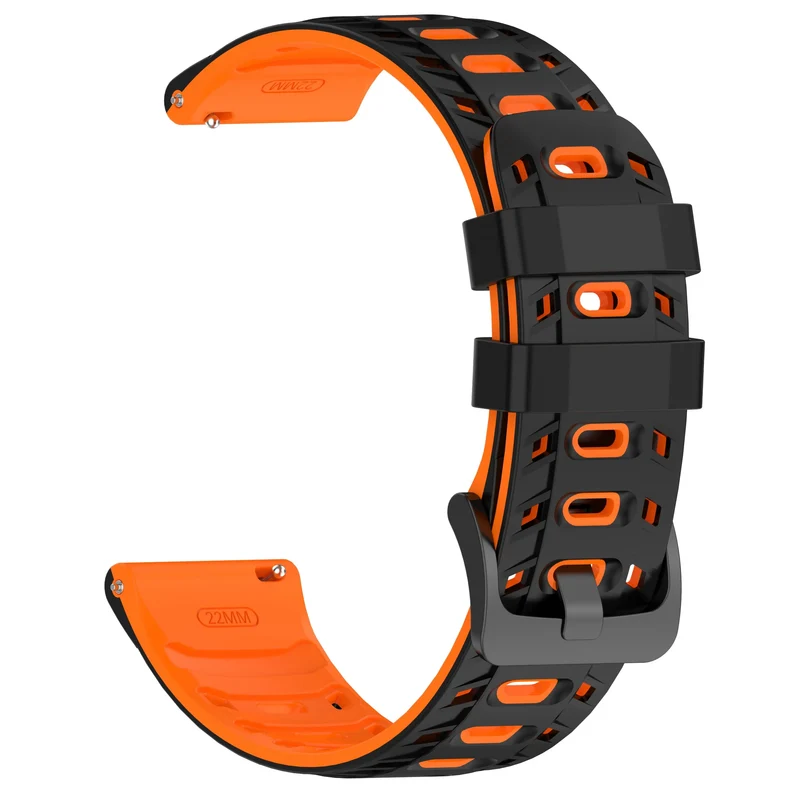OnePlus Watch 4 - 47mm Mecha Sportarmband (Schwarz/Orange)