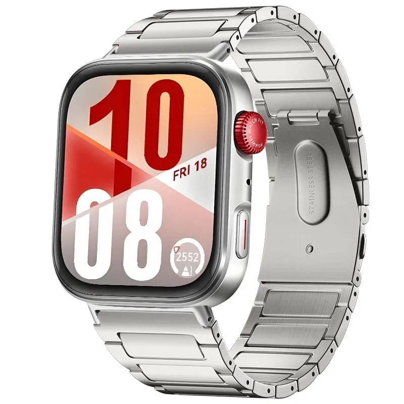 Huawei Watch Fit 5 Titanarmband (Silber)