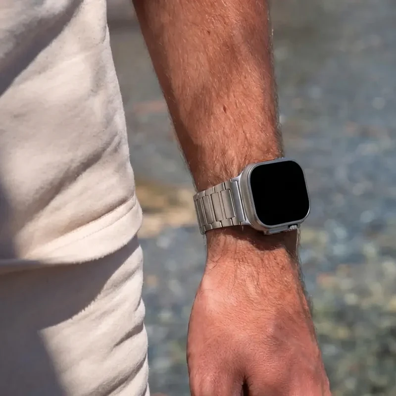 Huawei Watch Fit 5 Titanarmband (Silber)