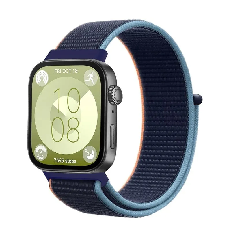 Huawei Watch Fit 5 Nylonarmband (Dunkelblau)