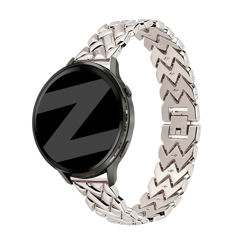 Bandz Garmin Forerunner 265s Metallarmband 'V-Type' (Polarstern)