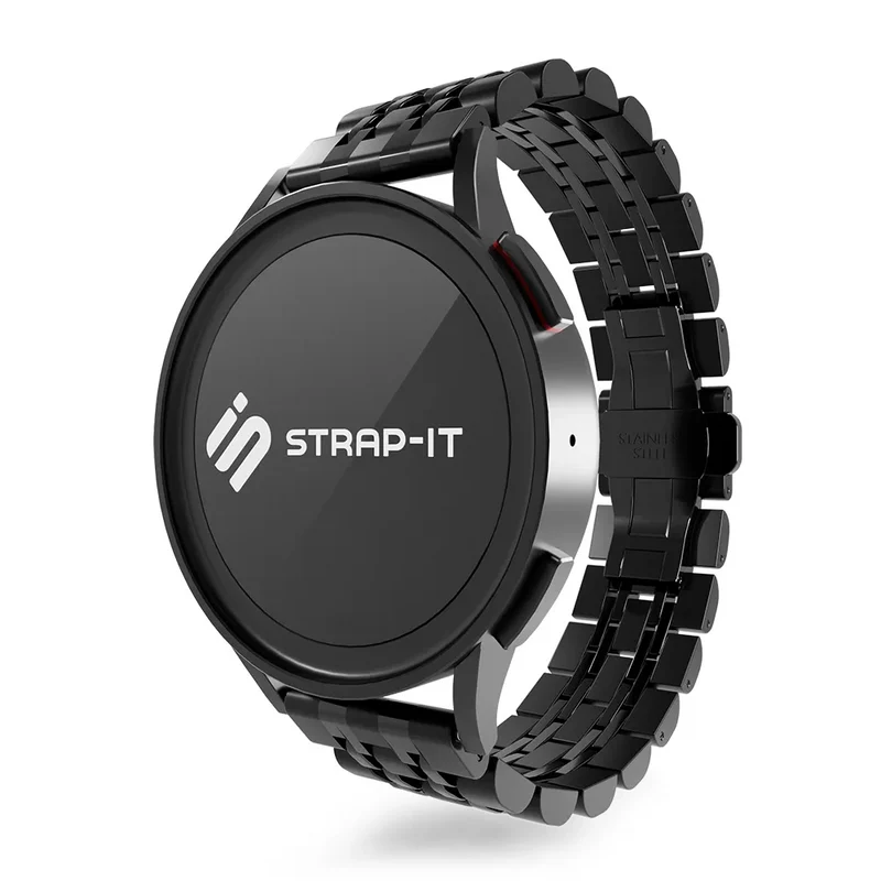 Huawei Watch GT Stahl-Gliederarmband Duo (schwarz)