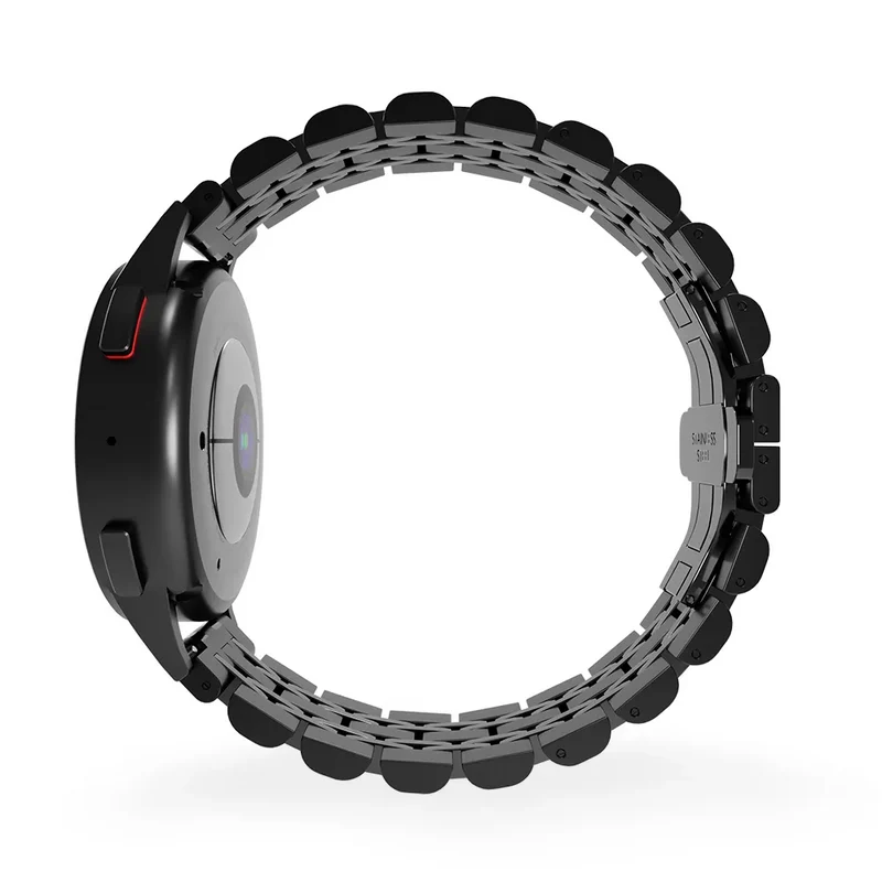Huawei Watch GT Stahl-Gliederarmband Duo (schwarz)
