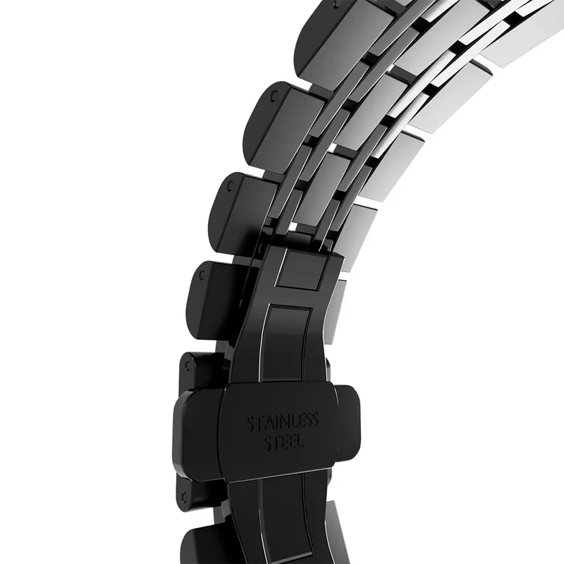 Huawei Watch GT Stahl-Gliederarmband Duo (schwarz)