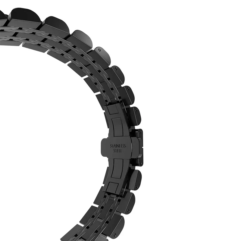 Huawei Watch GT Stahl-Gliederarmband Duo (schwarz)