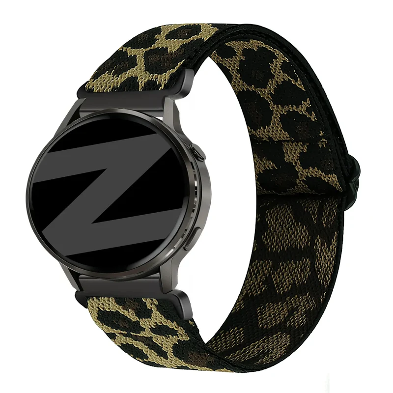 Bandz Gard Pro Health Smartwatch 3 - 41mm Elastisches Nylonband ('Leopard')