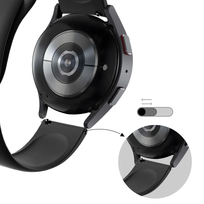 Bandz Noise Noisefit Origin Sportarmband 'Deluxe' (Schwarz)