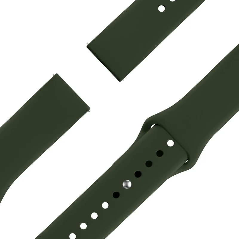 Bandz Noise Noisefit Origin Sportarmband 'Deluxe' (Olivgrün)
