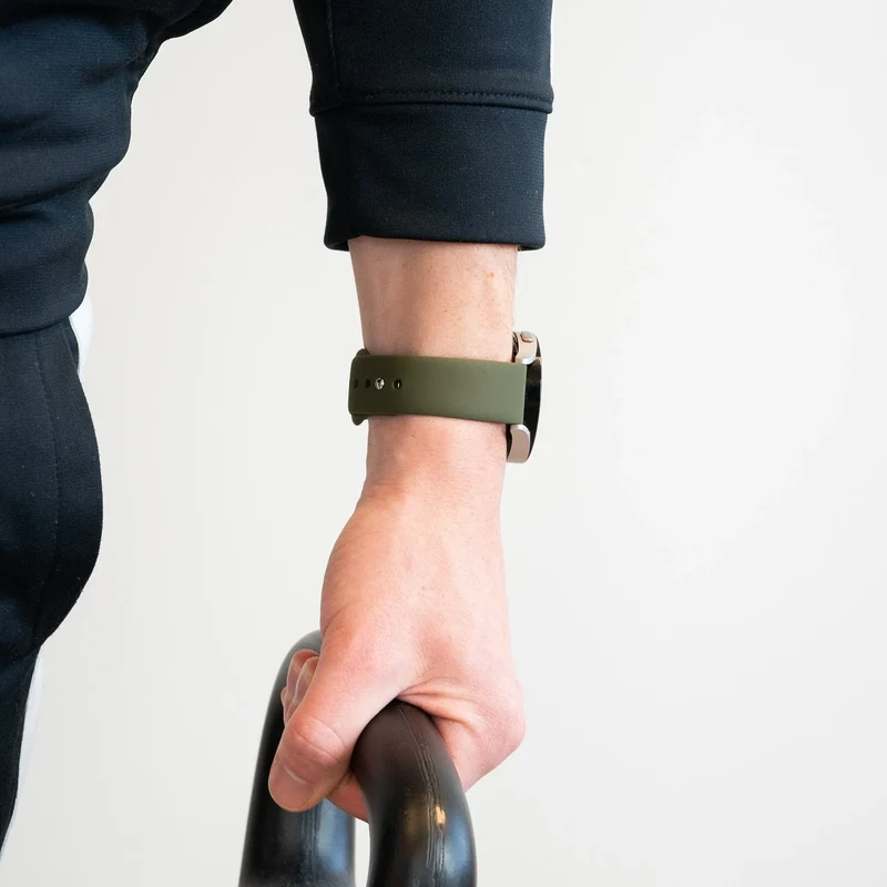 Bandz Noise Noisefit Origin Sportarmband 'Deluxe' (Olivgrün)